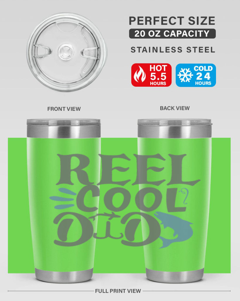 Reel Cool Dad 68#- dad- Tumbler