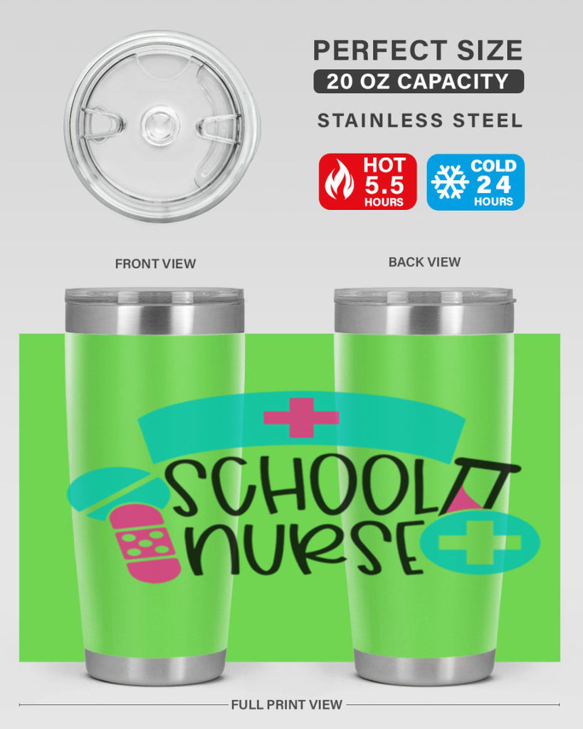 School Nurse Style Style 52#- nurse- tumbler