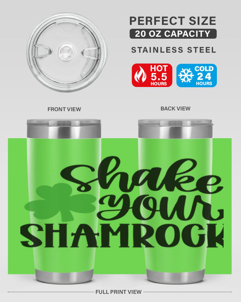 Shake Your Shamrock Style 33#- St Patricks Day- Tumbler