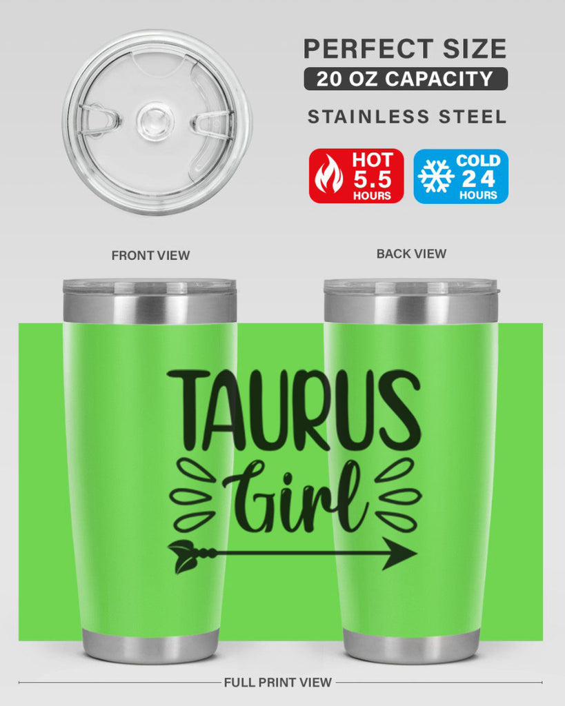 Taurus girl 500#- zodiac- Tumbler