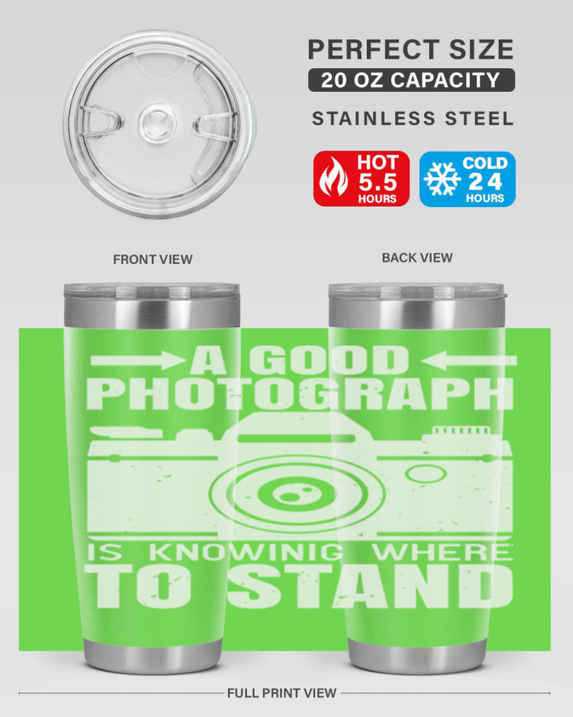 a good photograph is knowing where to stand 50#- photography- Tumbler