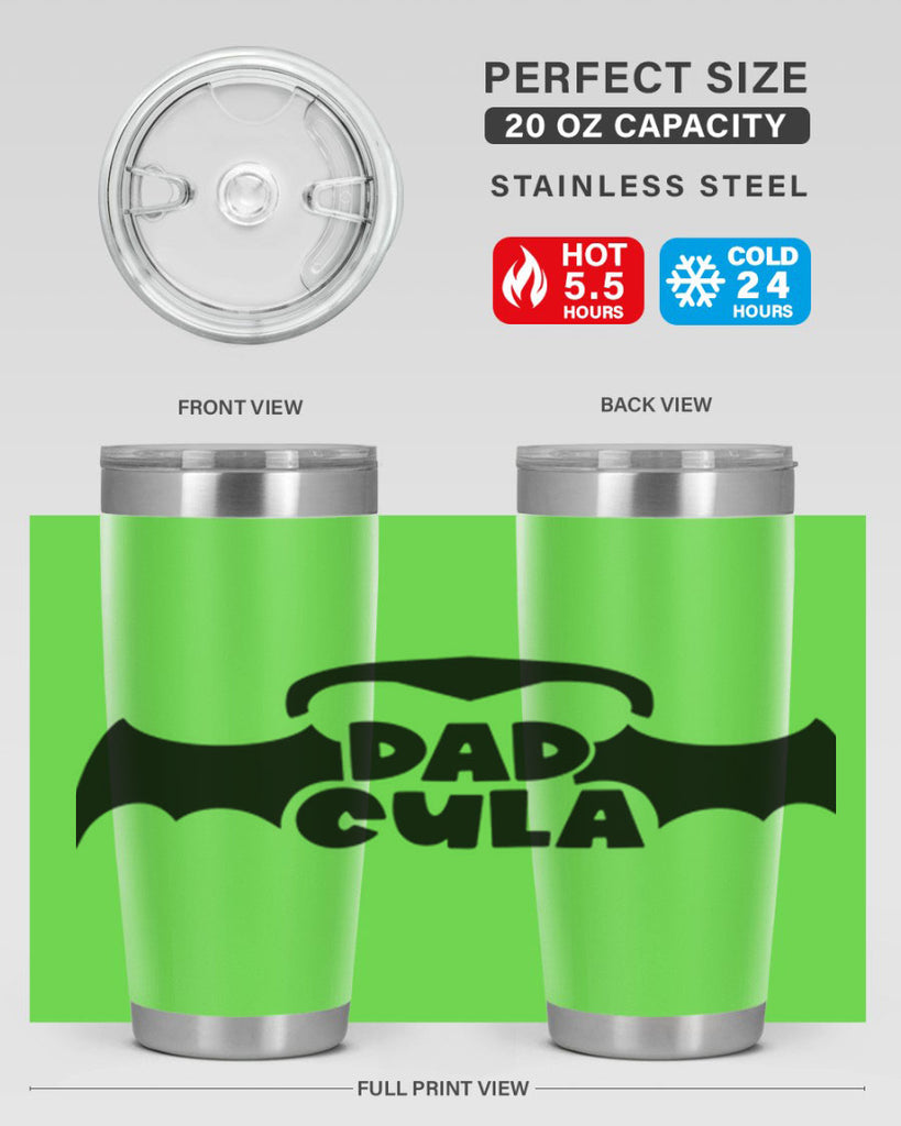 dadcula 80#- halloween- Tumbler