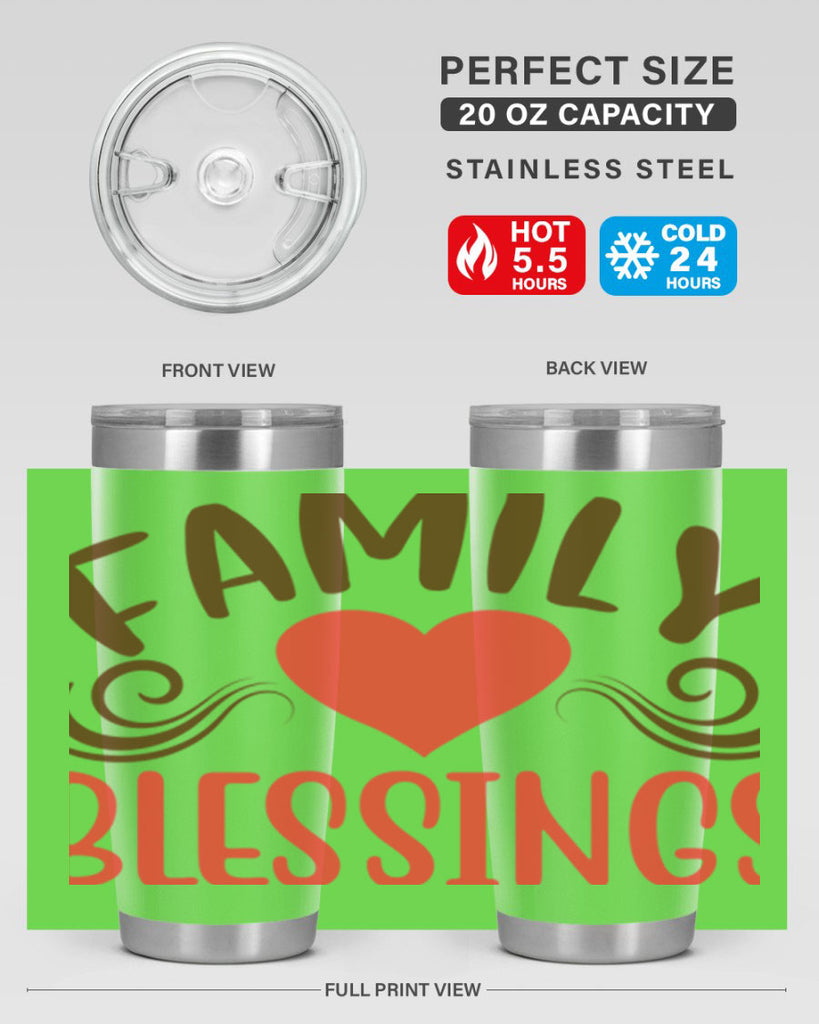 family blessings 169#- fall- Tumbler