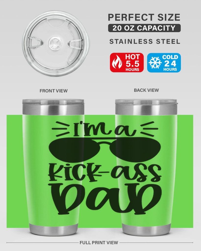 im a kickass dad 35#- fathers day- Tumbler