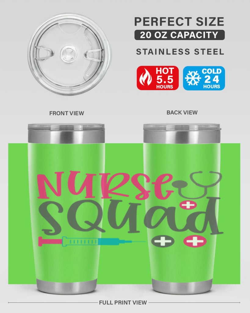 nurse squad Style 373#- nurse- tumbler