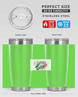 owl 8#- owl- Tumblers