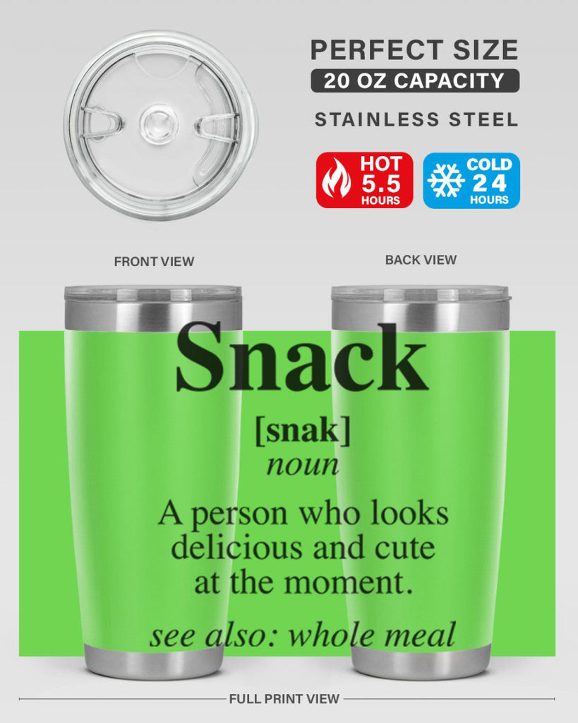 snack definition 29#- black words phrases- Cotton Tank