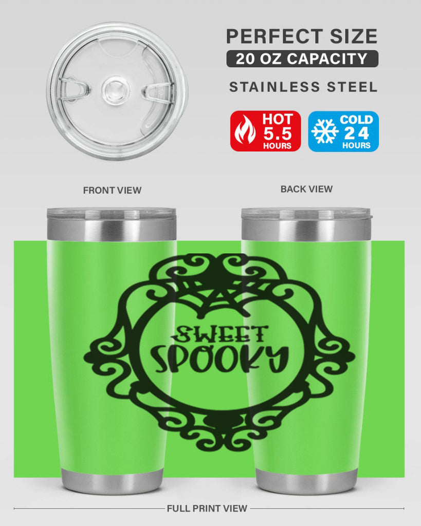 sweet spooky 18#- halloween- Tumbler