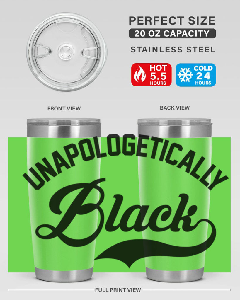 unapologetically black 15#- black words phrases- Cotton Tank