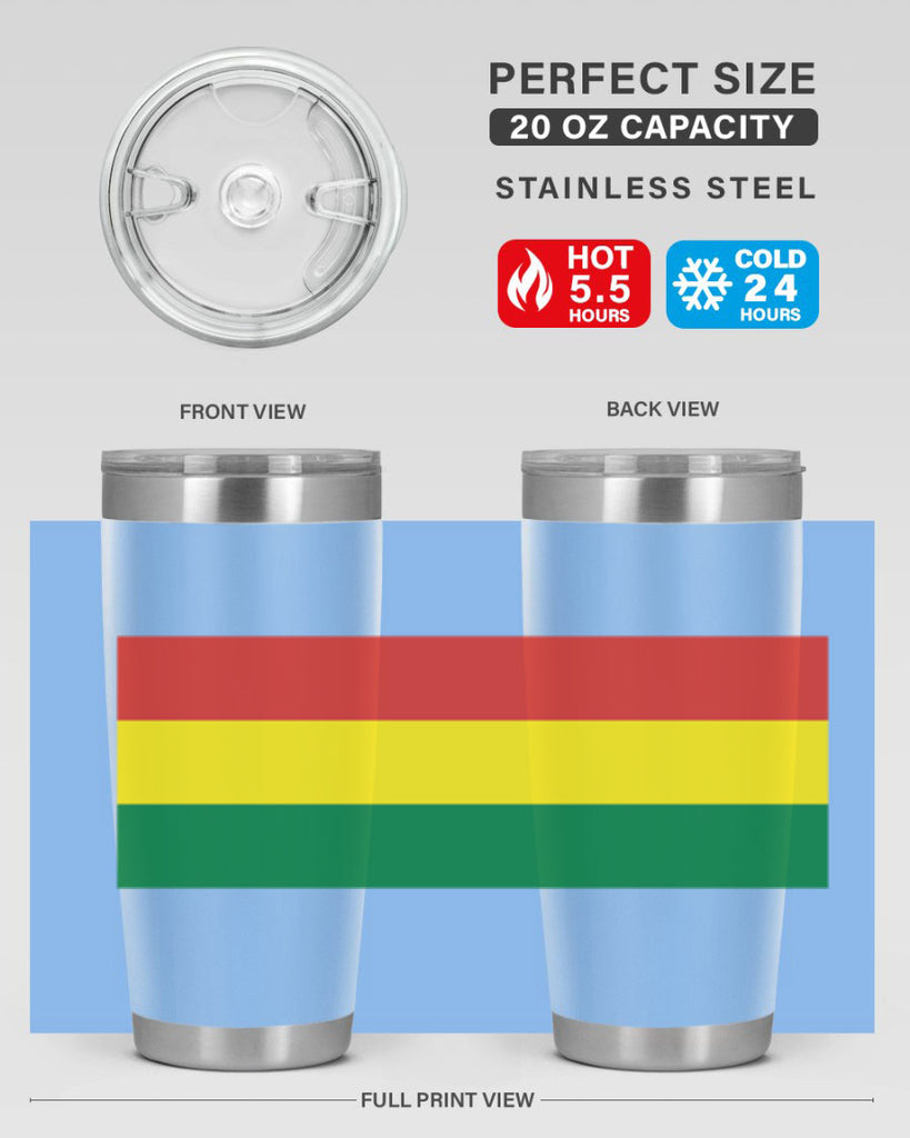 Bolivia 177#- world flags- Tumbler