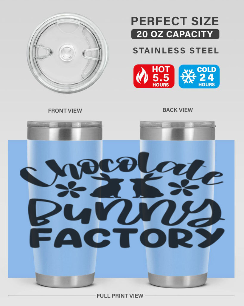 Chocolate bunny factory  110#- spring- Tumbler