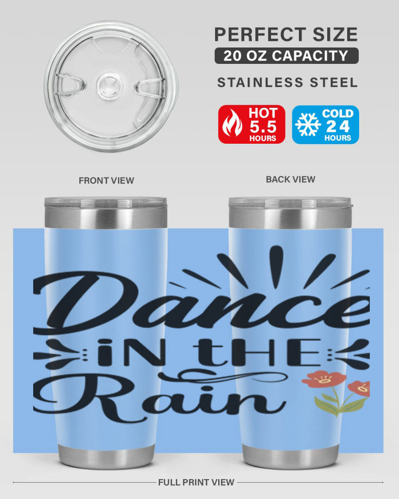 Dance in the Rain  121#- spring- Tumbler