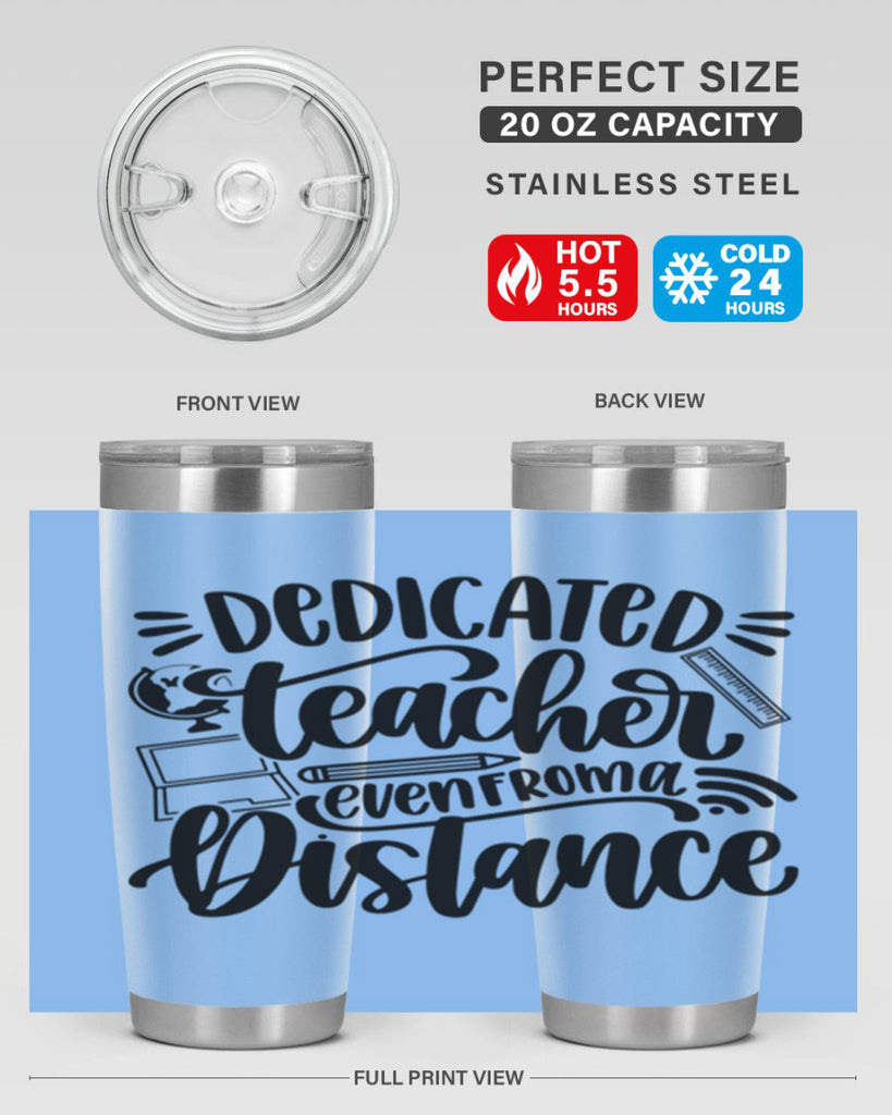 Dedicated Teacher Even Style 79#- teacher- tumbler