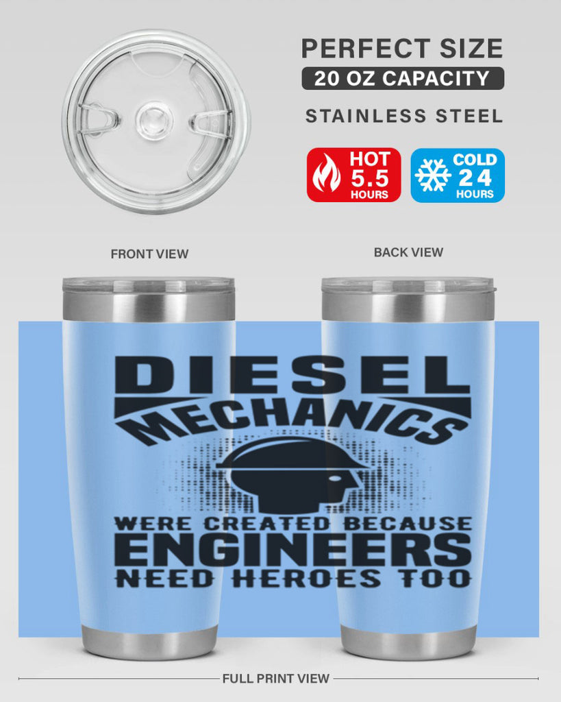 Diesel mechanics Style 19#- engineer- tumbler