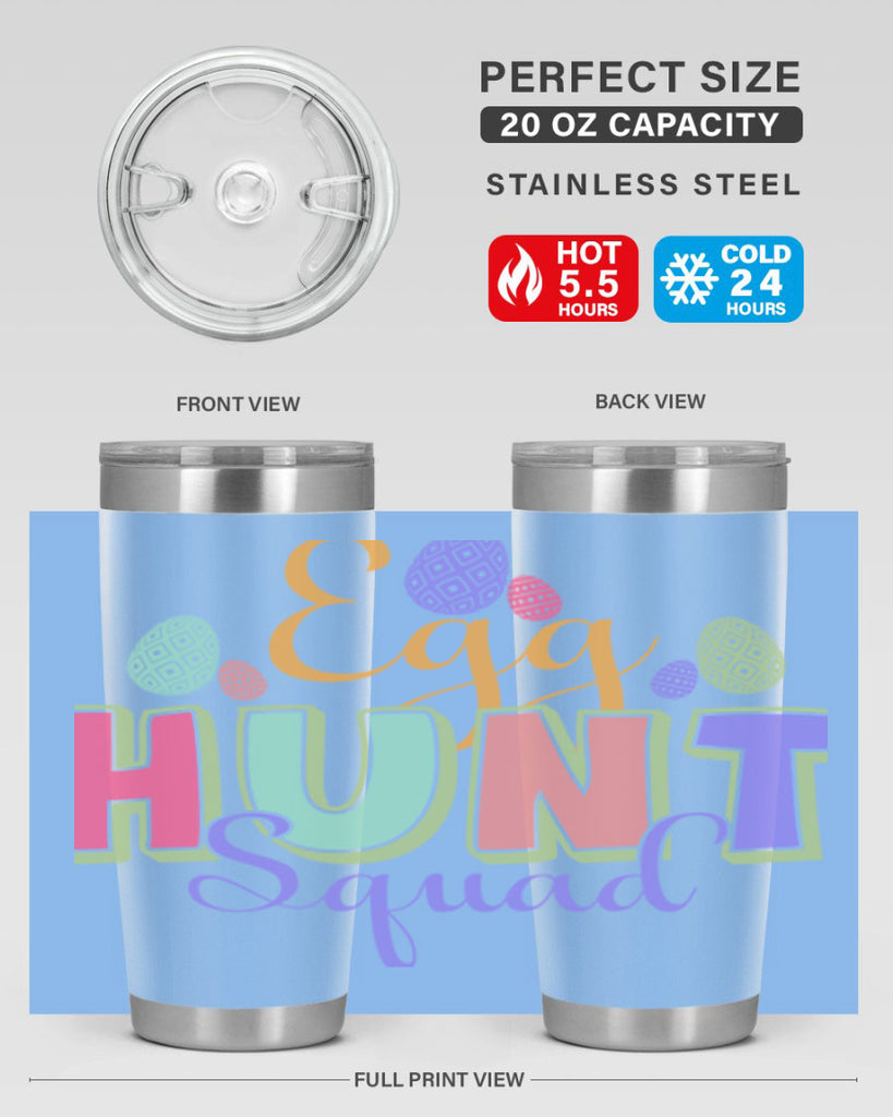 Egg hunt squad130#- spring- Tumbler