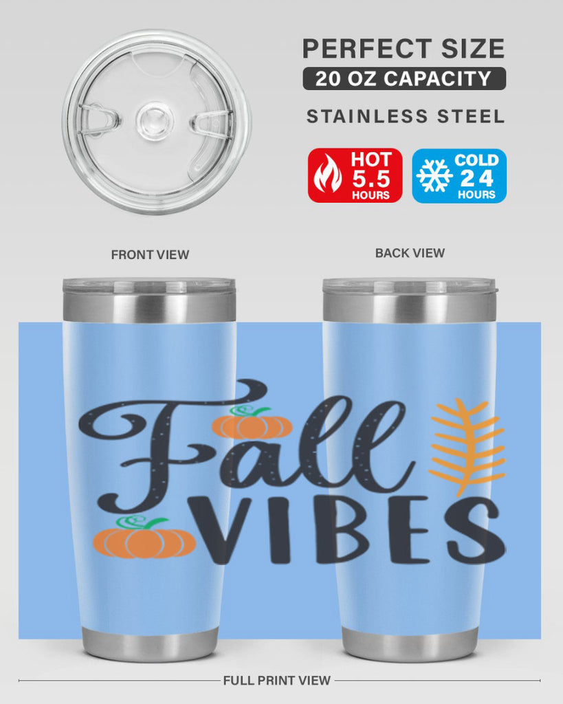Fallvibes 163#- fall- Tumbler