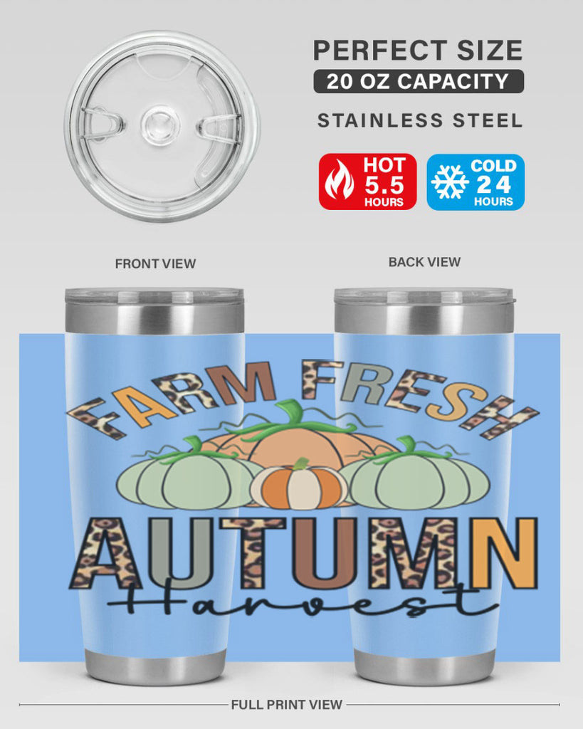 Farm fresh Autumn Harvest 170#- fall- Tumbler