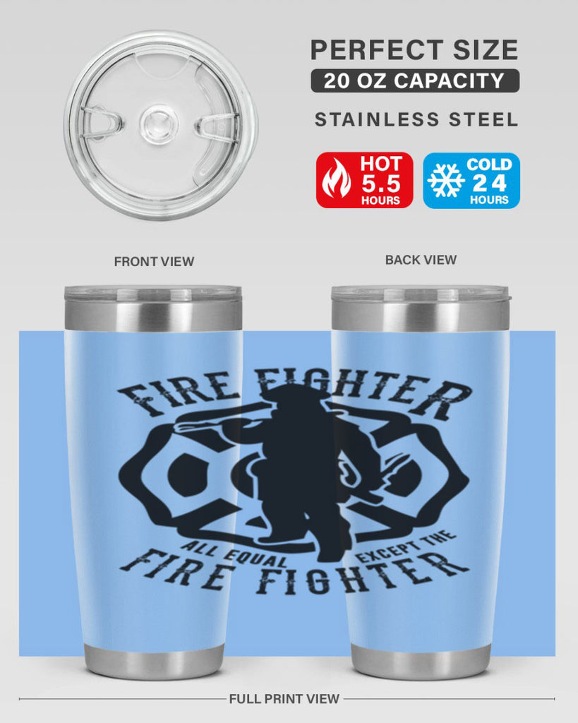 Fire Fighter Style 81#- fire fighter- tumbler