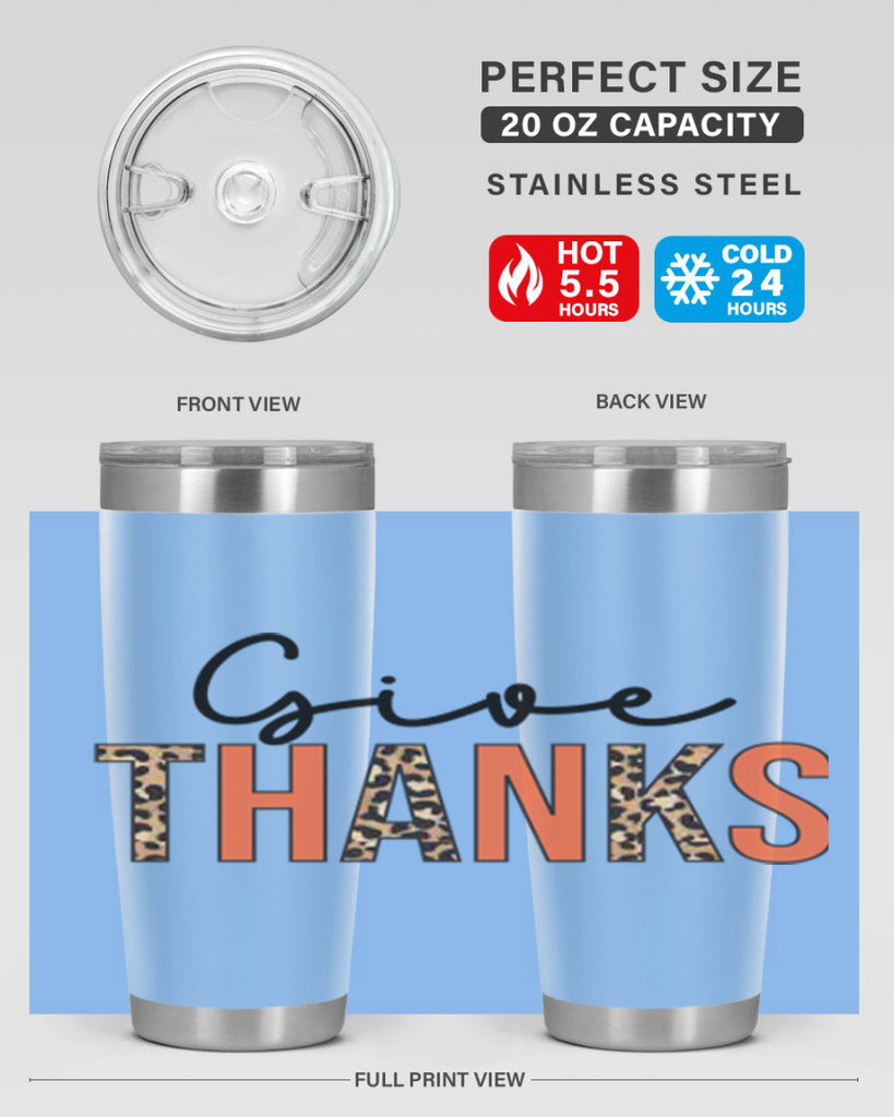 Give thanks 194#- fall- Tumbler