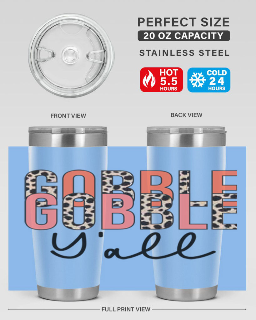 Gobble gobble yall 200#- fall- Tumbler