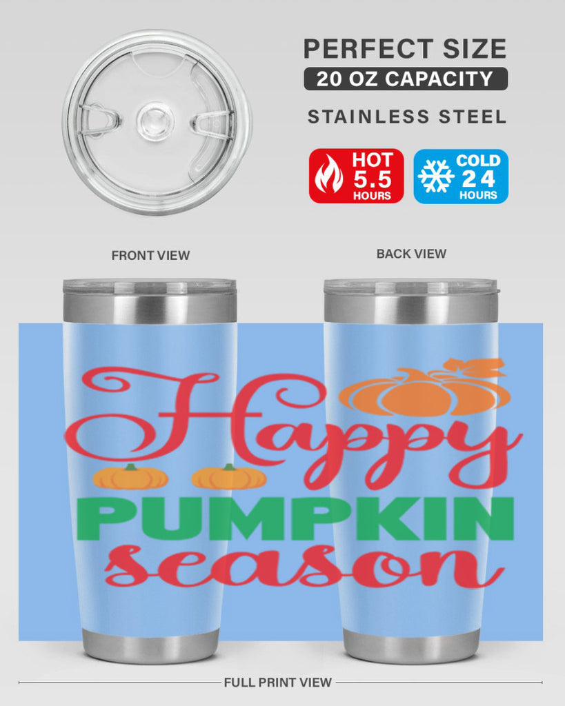 HAPPYPUMPKINSEASON 257#- fall- Tumbler