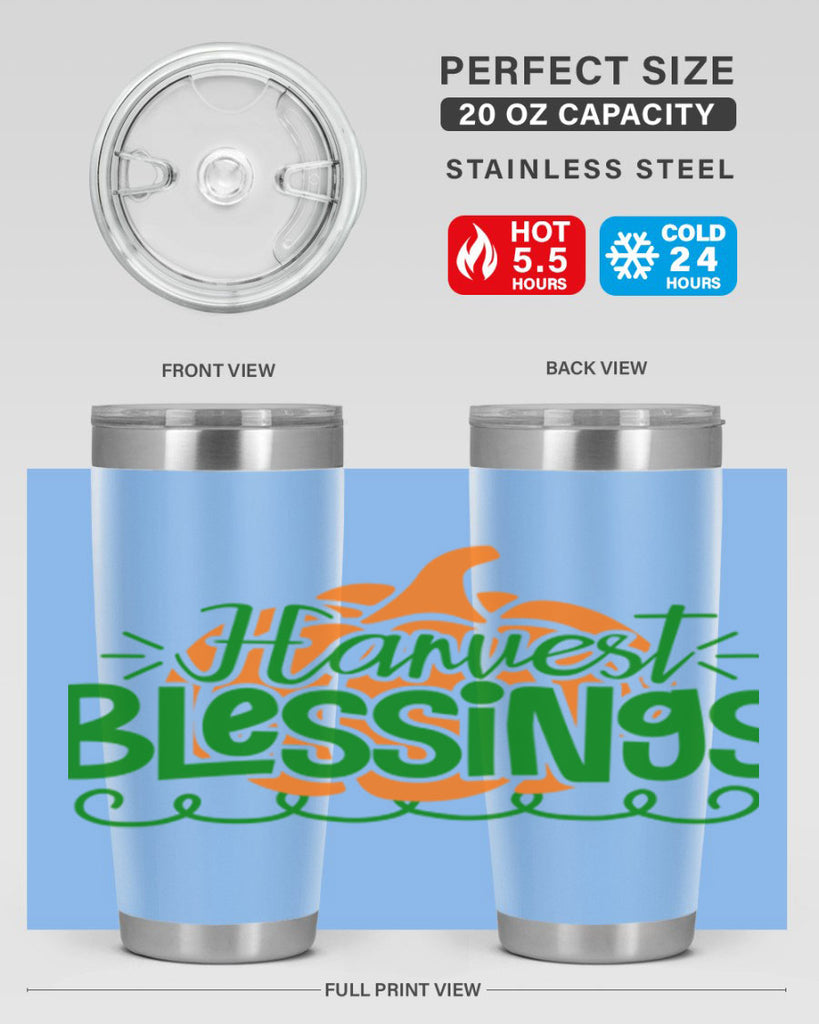Harvest Blessings 265#- fall- Tumbler