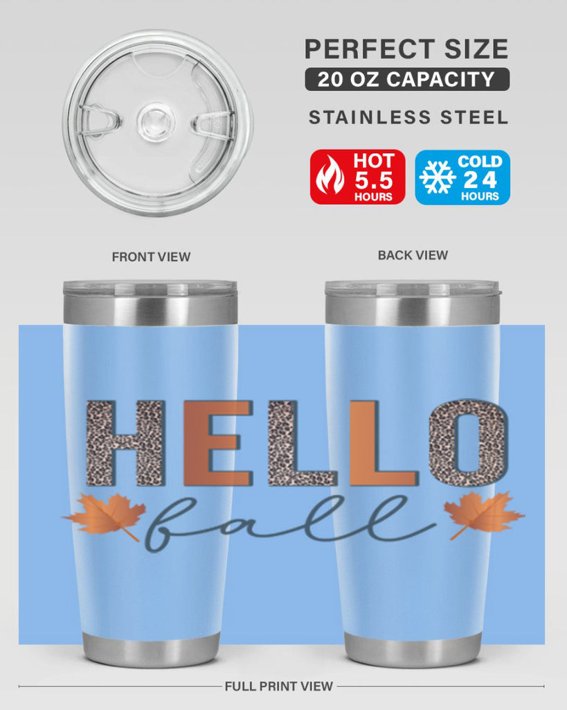 Hello Fall 272#- fall- Tumbler