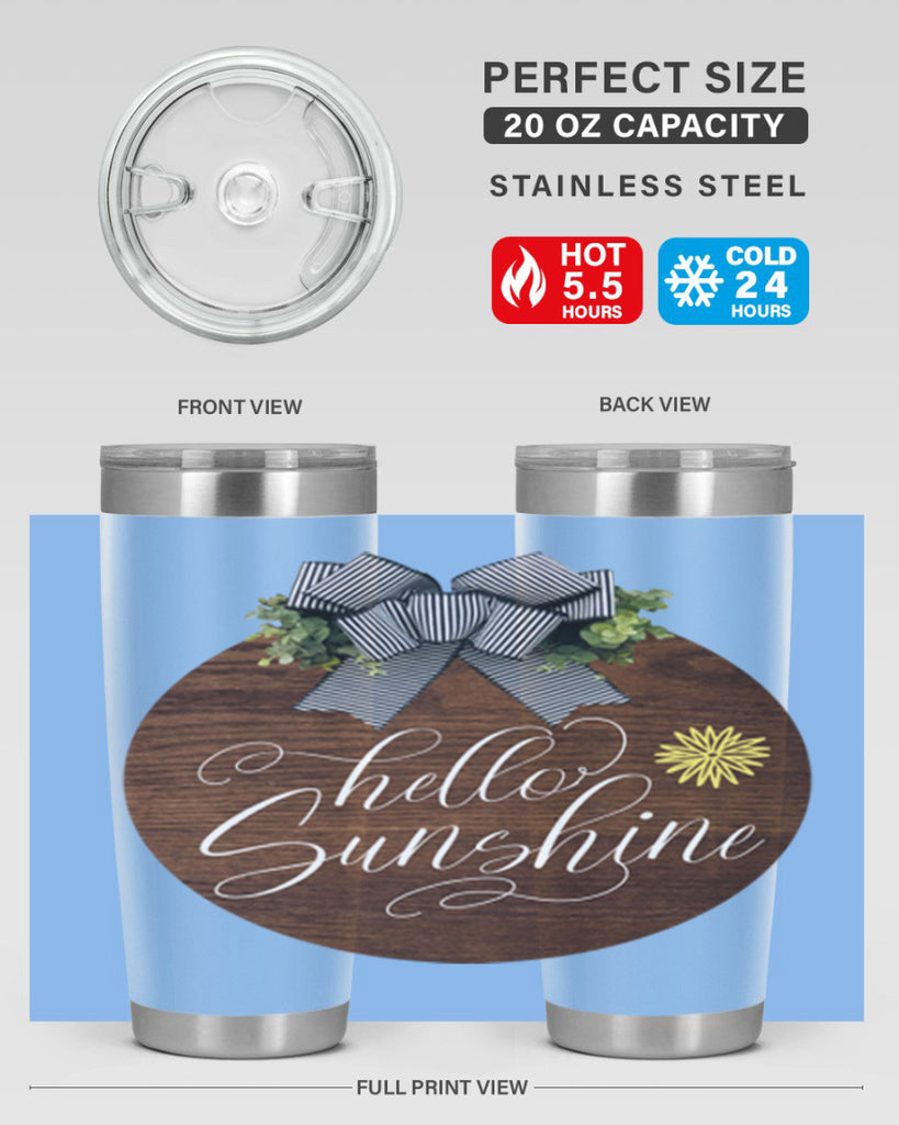 Hello Spring Lettering Mockup200#- spring- Tumbler