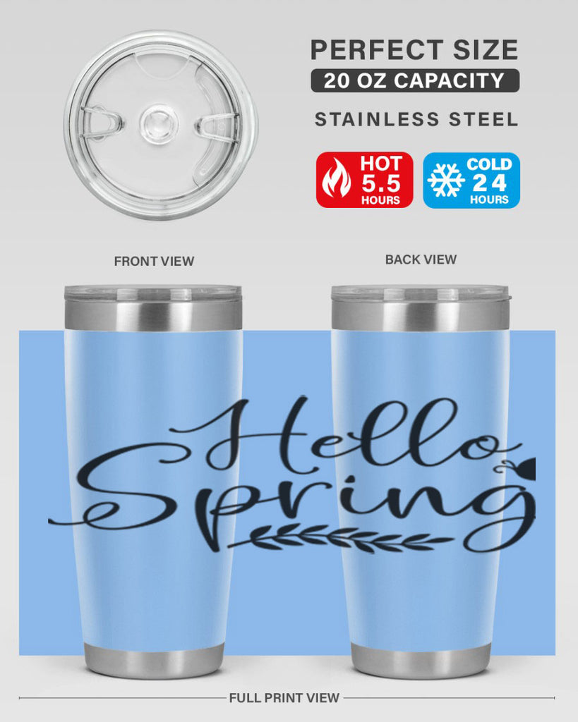 Hello spring design  222#- spring- Tumbler