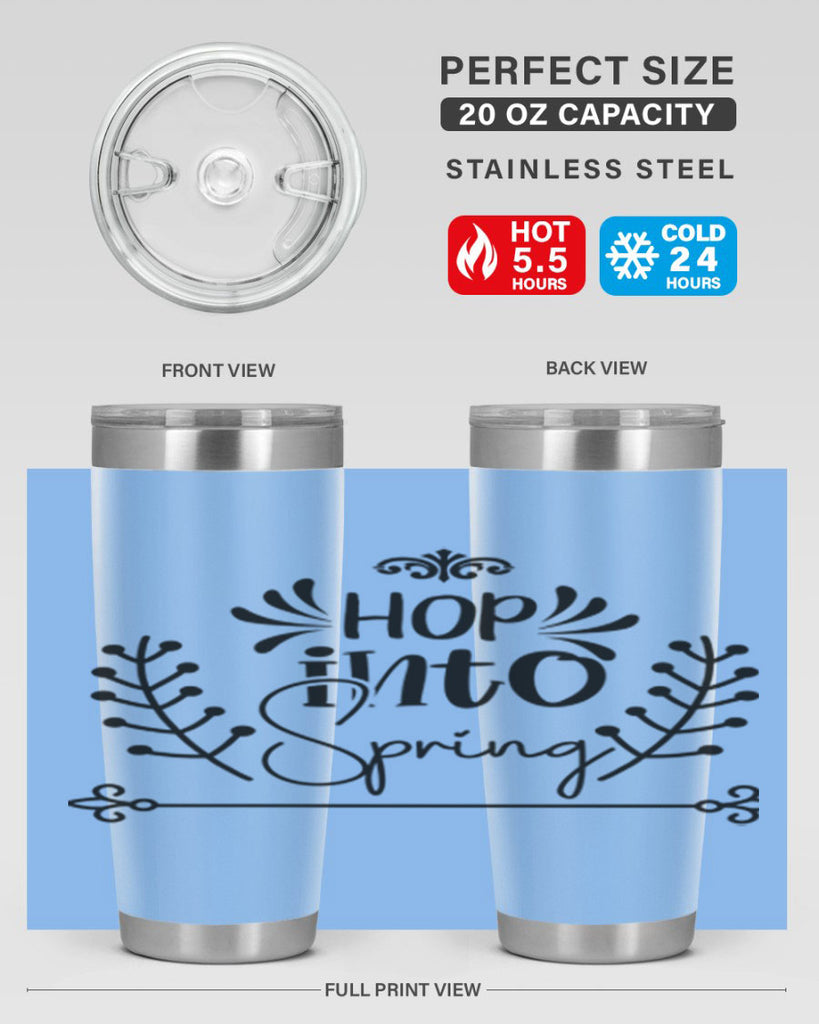 Hop into Spring 248#- spring- Tumbler