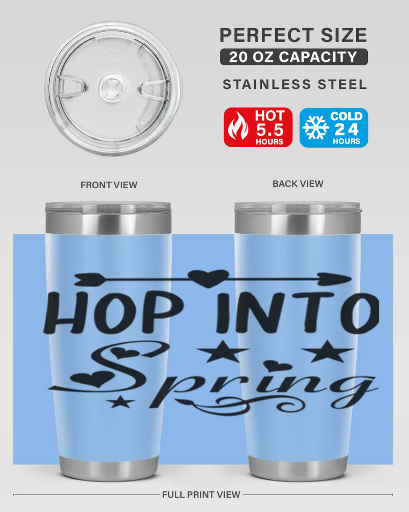 Hop into Spring 249#- spring- Tumbler