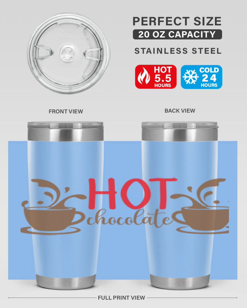 Hot Chocolate 212#- winter- Tumbler