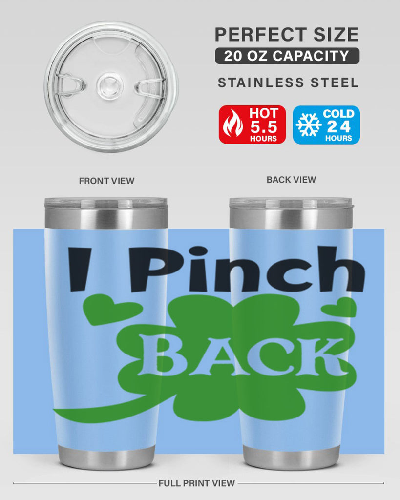 I Pinch Back Style 158#- St Patricks Day- Tumbler
