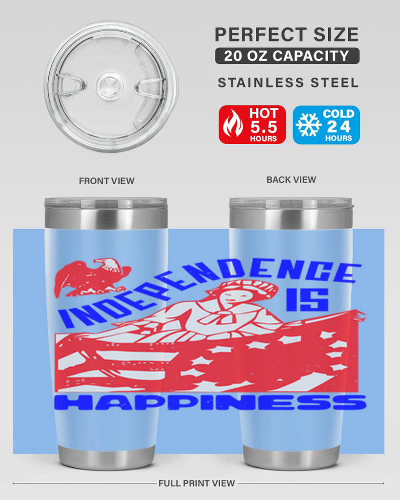 Independence is Style 26#- Fourt Of July- Tumbler