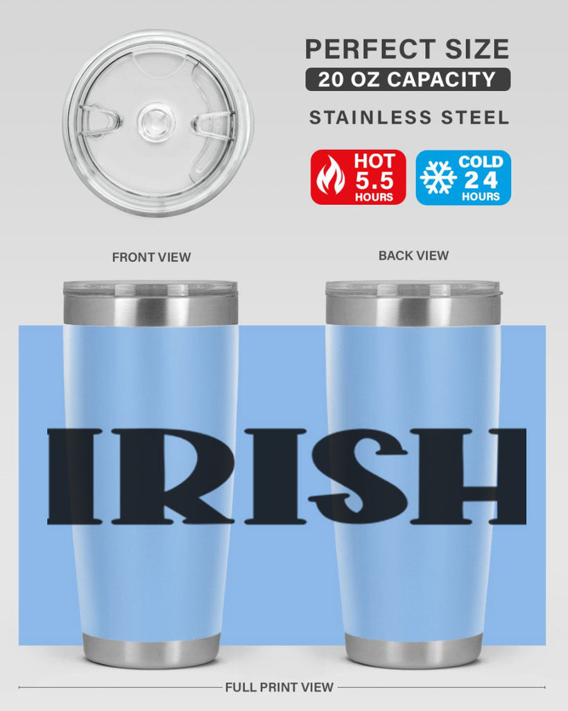 Irish Style 77#- St Patricks Day- Tumbler