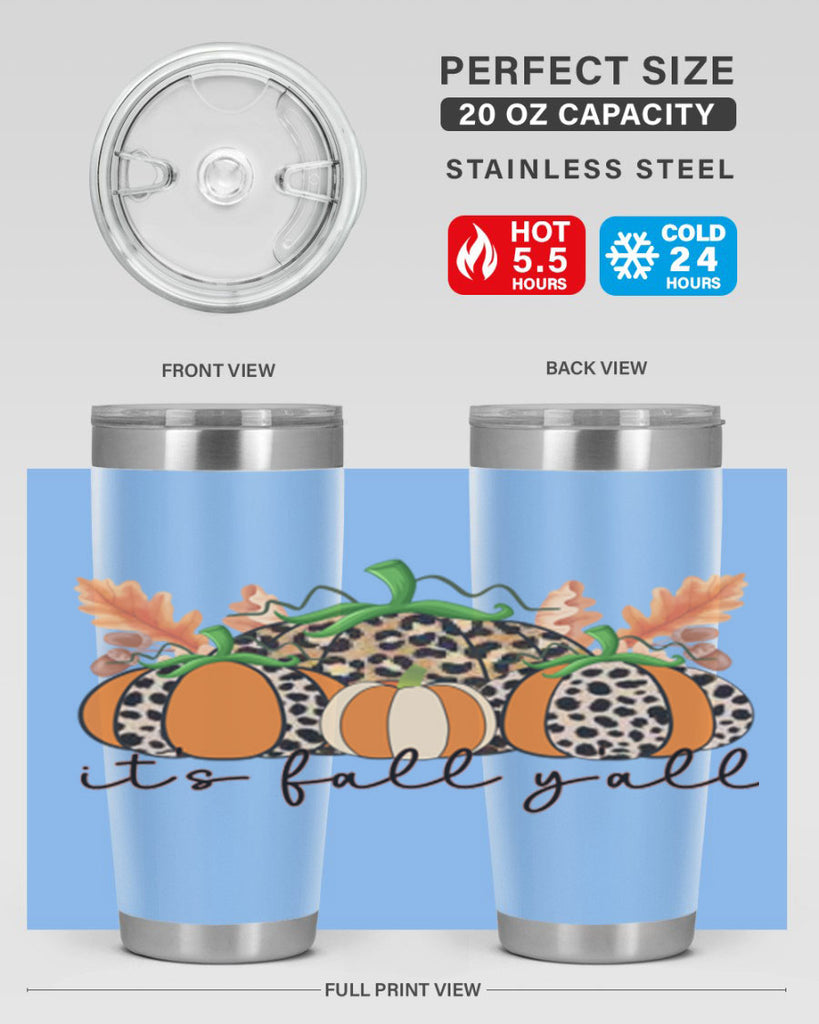 Its FALL Yall 372#- fall- Tumbler