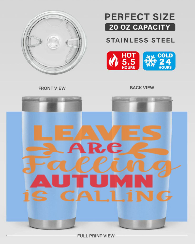 LeavesAreFallingAutumnis 394#- fall- Tumbler