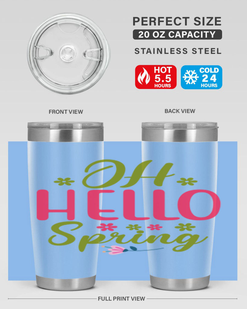 Oh Hello Spring 360#- spring- Tumbler