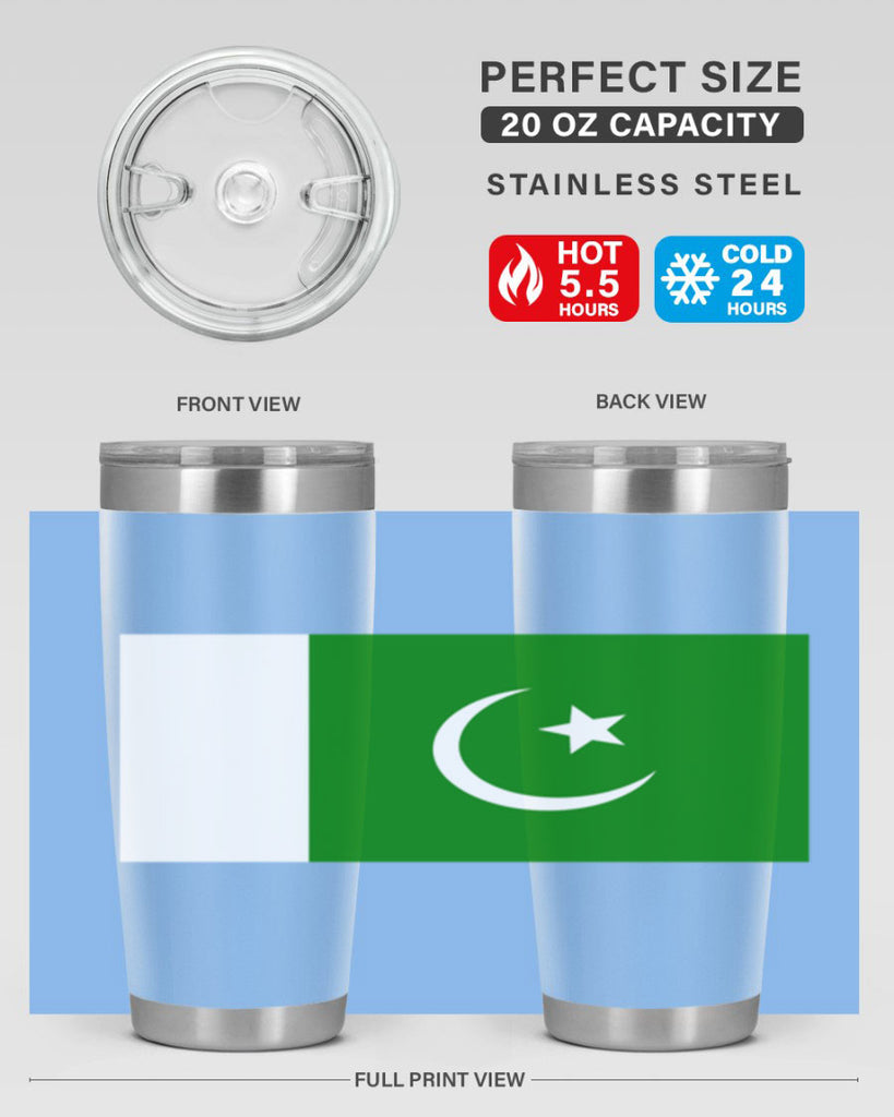 Pakistan 66#- world flags- Tumbler