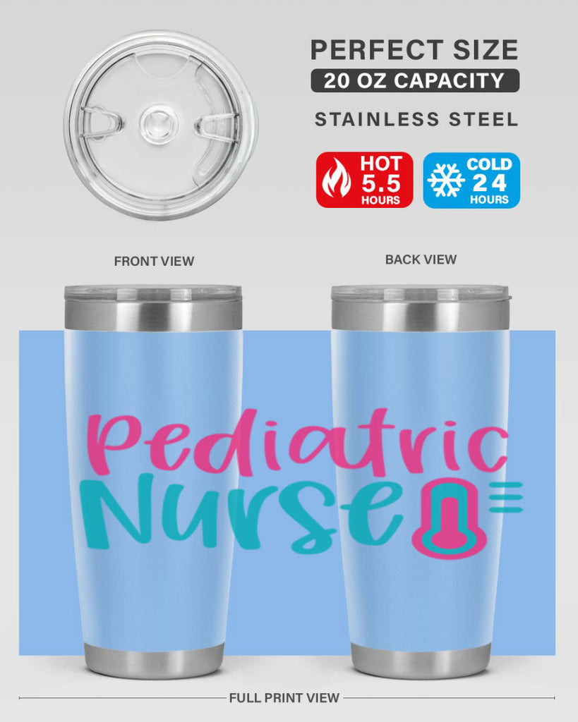 Pediatric Nurse Style Style 61#- nurse- tumbler