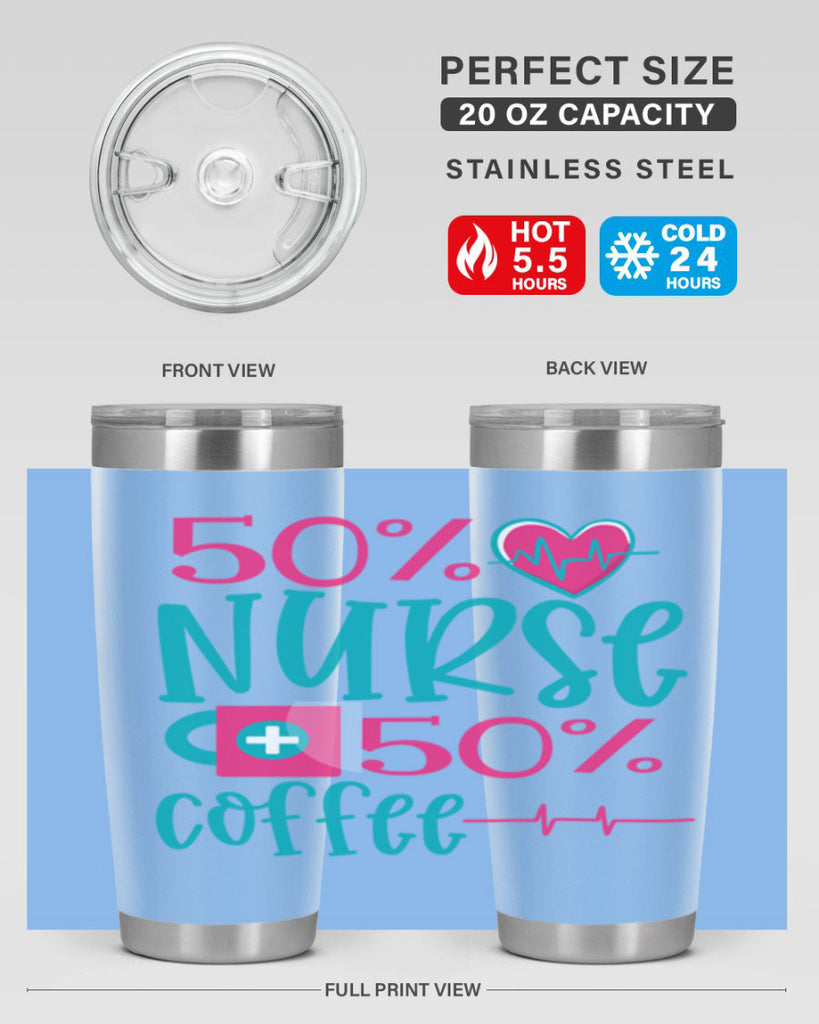 Percent Nurse Percent Coffee Style Style 60#- nurse- tumbler