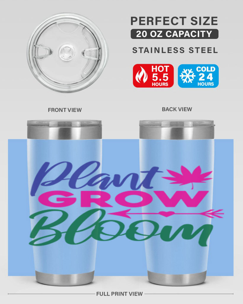 Plant Grow Bloom 389#- spring- Tumbler