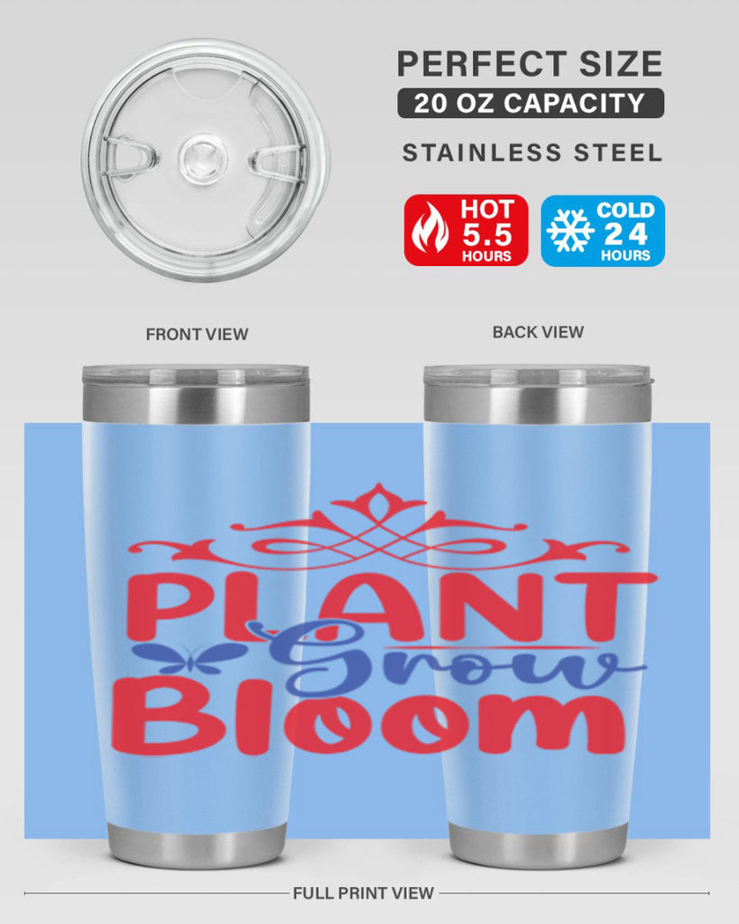Plant Grow Bloom 392#- spring- Tumbler
