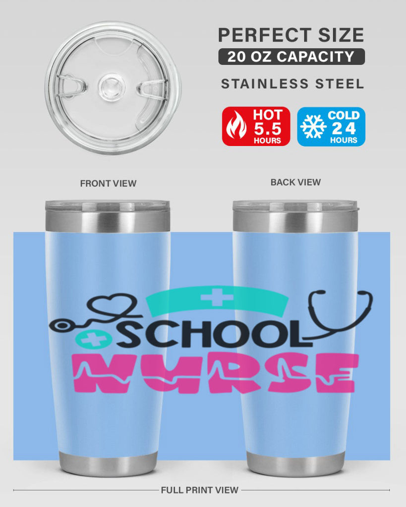 School Nurse Style Style 50#- nurse- tumbler