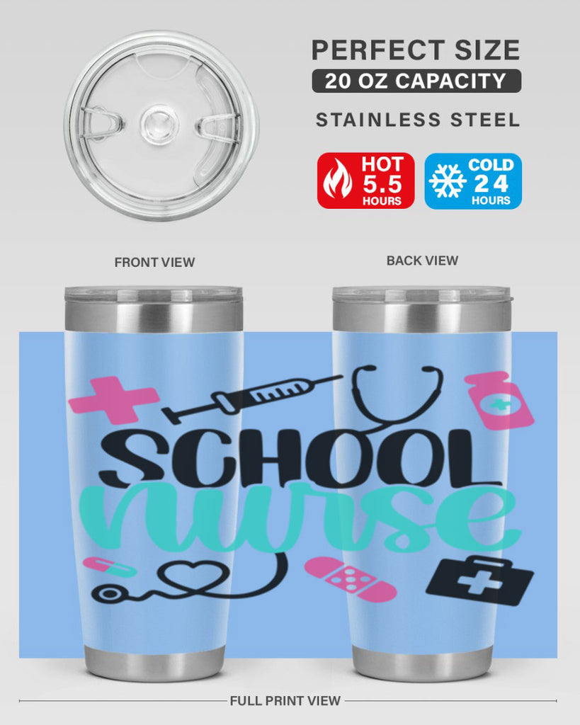 School Nurse Style Style 51#- nurse- tumbler