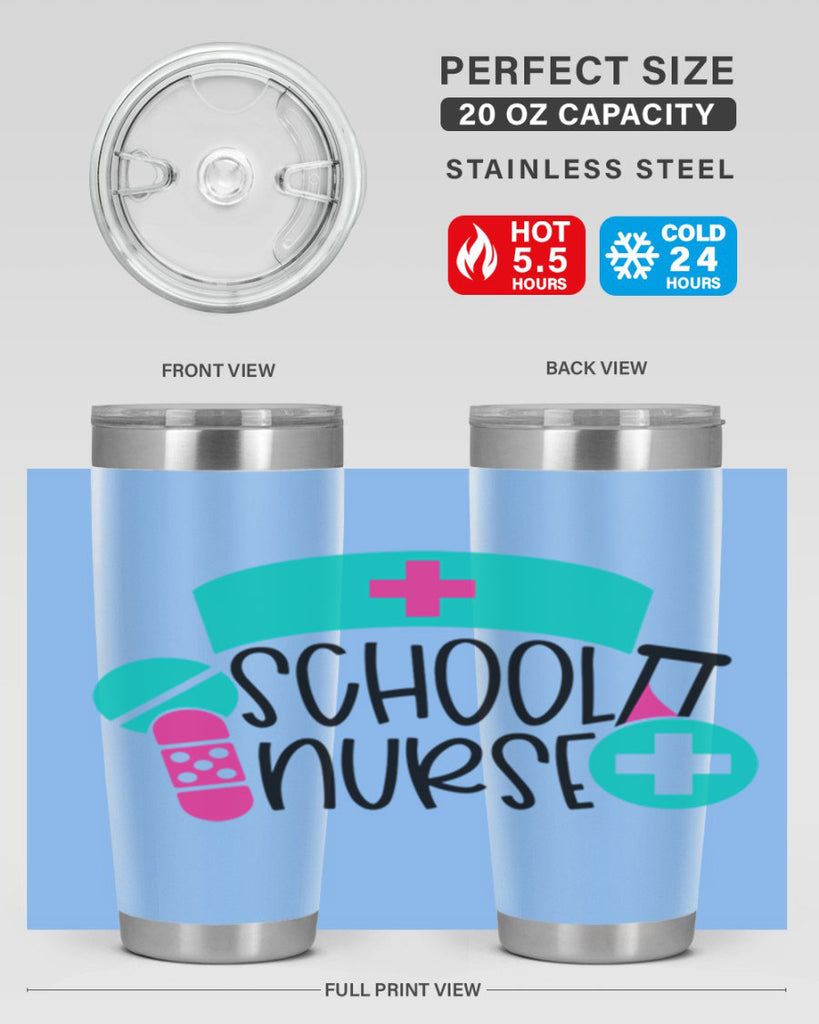 School Nurse Style Style 52#- nurse- tumbler