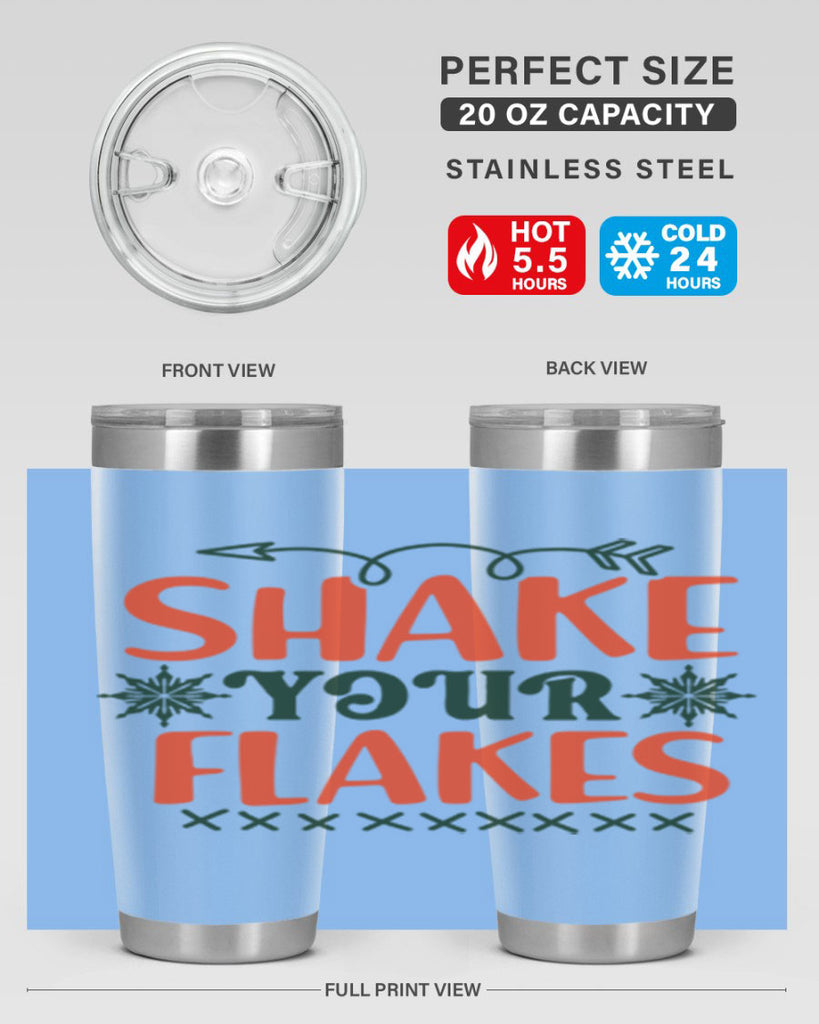 Shake Your Flakes 360#- winter- Tumbler