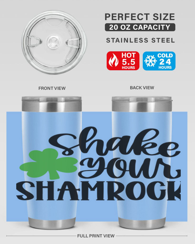 Shake Your Shamrock Style 33#- St Patricks Day- Tumbler