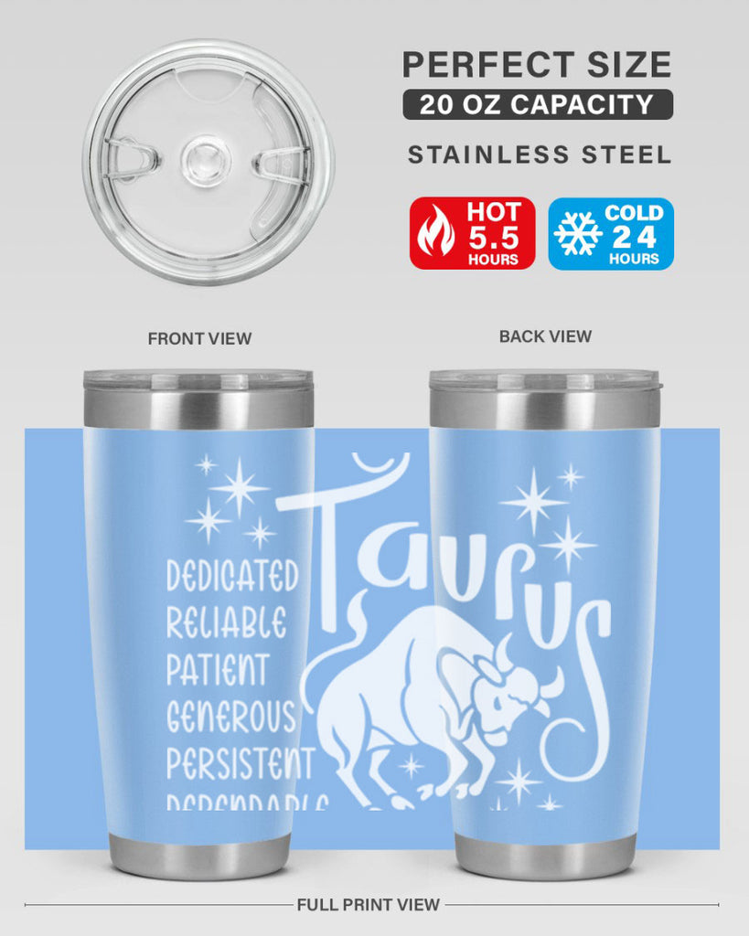 Taurus 491#- zodiac- Tumbler