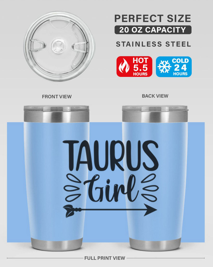 Taurus girl 500#- zodiac- Tumbler